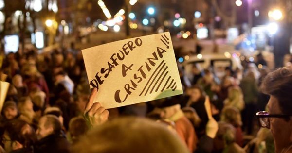 #21A en Mar del Plata, al grito de “desafuero a CFK” y “Pulti ladrón”