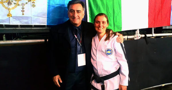 Ayelén Caba, campeona mundial de Taekwondo