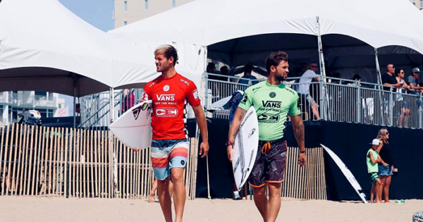 Surf: Muñiz, cara a cara con su hermano brasileño en Virginia
