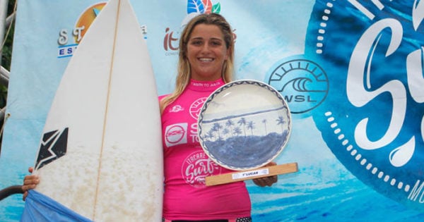 Josefina Ané, otra vez campeona en la Liga Mundial de Surf