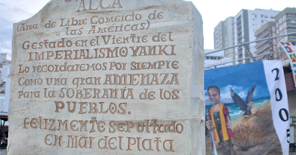A 13 años del “No al ALCA”, un encuentro cultural para recordarlo