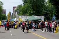 Otra jornada con protestas y cortes en Mar del Plata