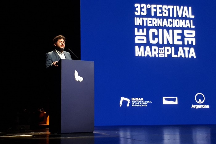 El cine abucheó al secretario de Cultura de Nación en el Festival
