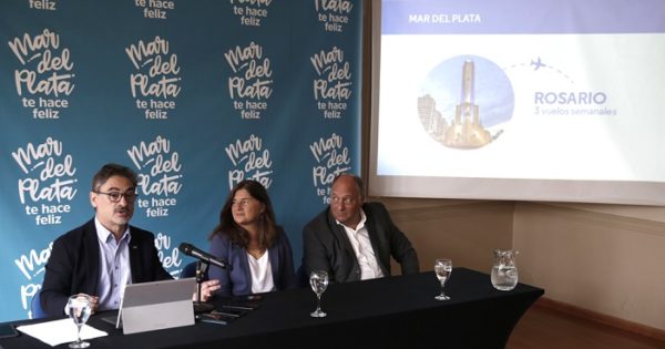Aerolíneas Argentinas lanzó nueva red de vuelos para Mar del Plata