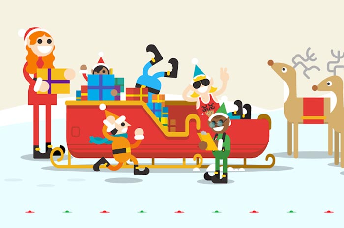 Google lanza juegos interactivos con Papá Noel