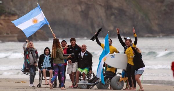Surf adaptado: Argentina, otra vez entre los 15 mejores