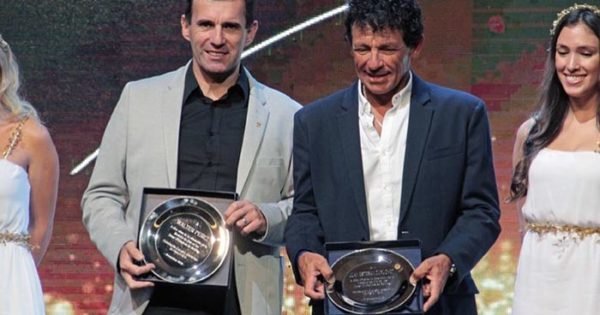 Juan Curuchet y Walter Pérez, reconocidos a 10 años de la gloria