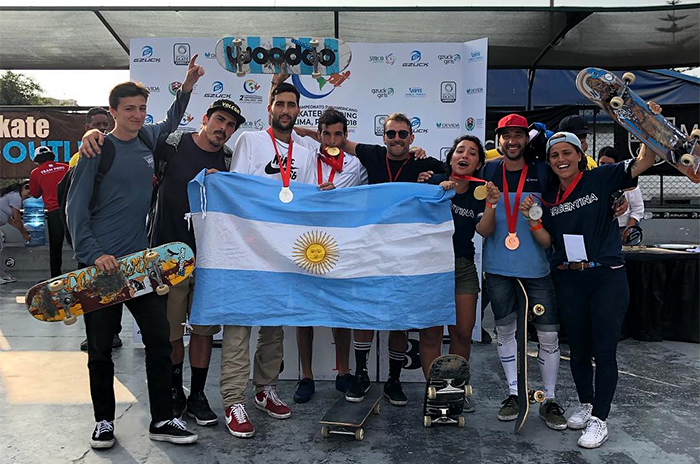 Seis medallas argentinas en el 2° Torneo Panamericano de Skate