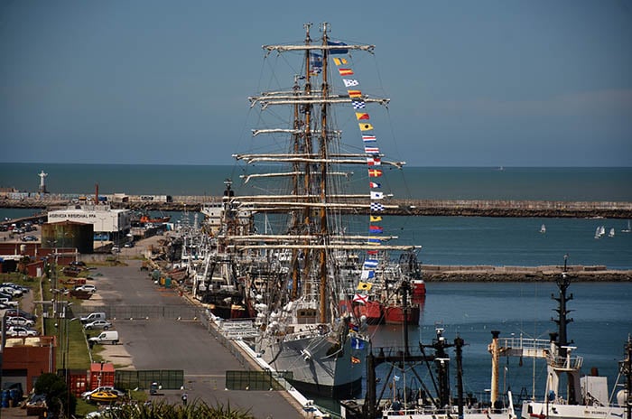 La Fragata Libertad regresa a Mar del Plata: se podrá visitar desde el 26 de enero