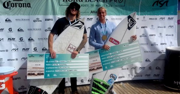Surf: Suárez e Indurain, campeones de la cuarta fecha