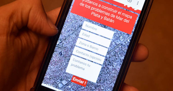 Lanzan “Problemaps”, una web para mostrar los problemas en la ciudad