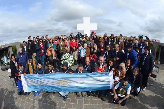 Segundo viaje a Malvinas: “Las familias son ejemplo de coraje”