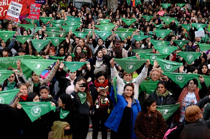 El sábado, la lucha por el aborto legal se instala en Plaza España