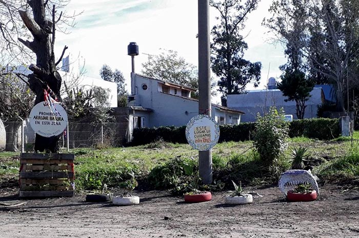 Vecinos limpiaron microbasurales del barrio Jardín de Peralta Ramos