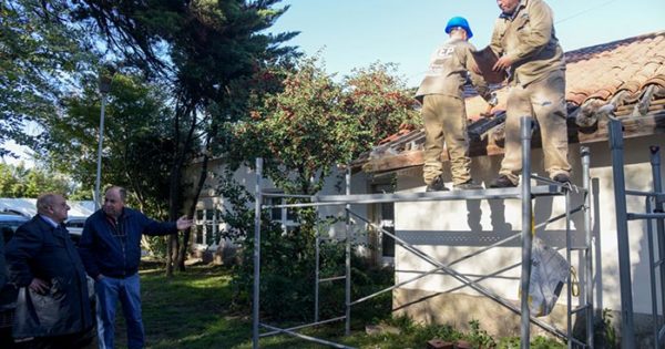 Comenzaron las obras de reparación en la Casa del Niño “Paula Albarracín”