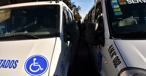 Transportistas de personas con discapacidad, ante una situación “desesperante”