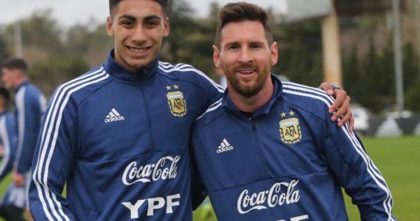 Yoel Juárez, entrenamiento con Messi y viaje a Rusia con la Sub 17