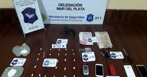 Un detenido por venta de cocaína en el barrio Fortunato de la Plaza
