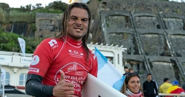 Buena actuación de Martín Pérez en el Mundial de Longboard