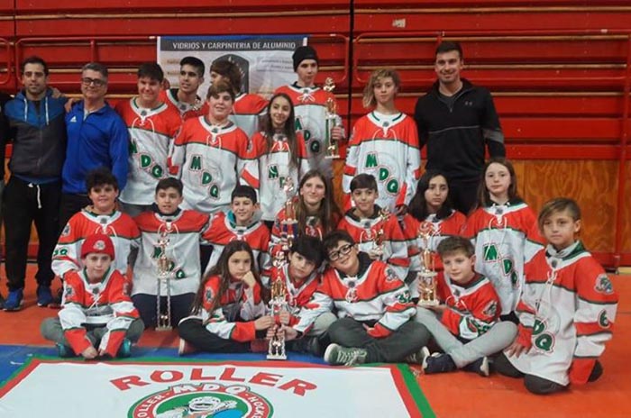 Roller Hockey: MDQ y Náutico, en el podio del Nacional de Menores