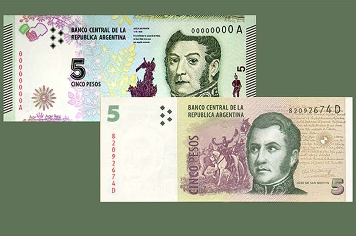 En febrero de 2020, los billetes de $5 saldrán de circulación