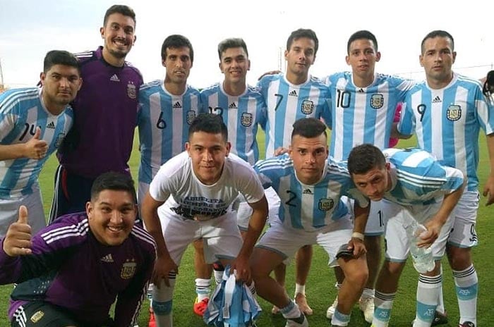 Fútbol 7: Los Tigres finalizaron séptimos en el mundial