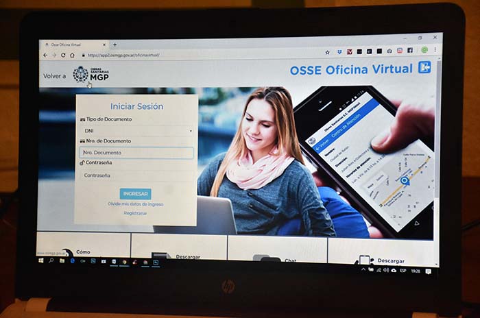 OSSE presentó su renovada pagina web con una “oficina virtual”
