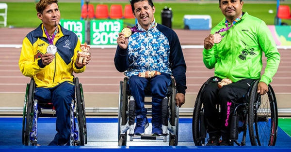 Parapanamericanos: medalla de oro para Alejandro Maldonado
