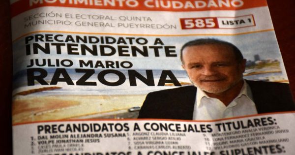 Elecciones 2019: Razona va a la Justicia por la falta de boletas
