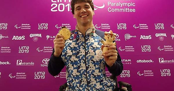 Parapanamericanos: Matías De Andrade logró la medalla de oro