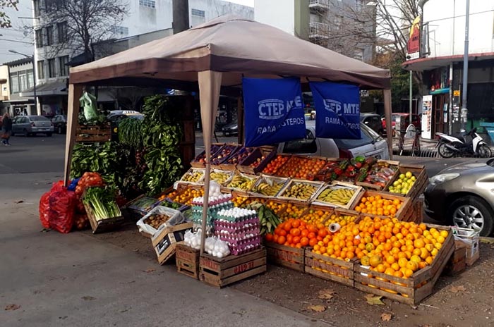 Presentan un proyecto para regular la venta de frutas y hortalizas en la vía pública