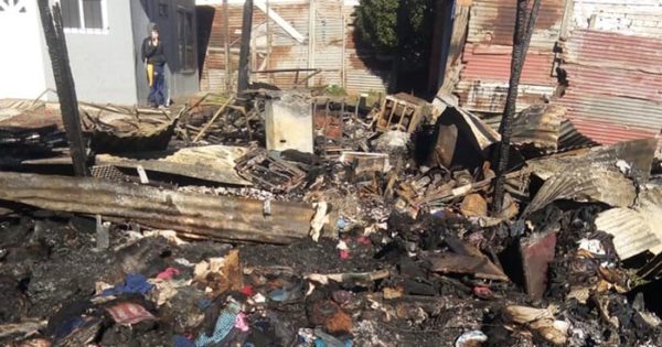 Dos familias perdieron todo en incendios y necesitan ayuda