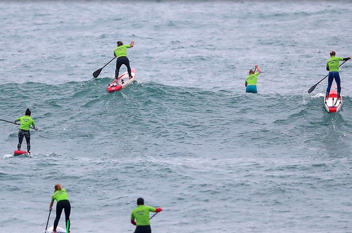 Surf: victorias en open, longboard y un quinto puesto en SUP race