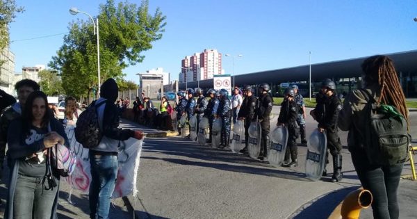 La Terminal, “blindada” contra la protesta de las familias por el boleto estudiantil