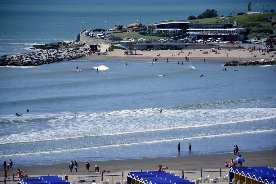Tras un fin de semana fresco, vuelve el calor a Mar del Plata