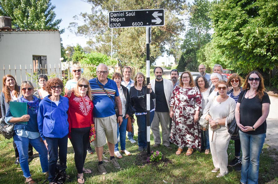 Una calle pasó de homenajear a un ministro nazi, a recordar a un desaparecido