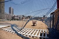 Insólito: volvieron a cerrar el paso a la playa del Paseo Hermitage