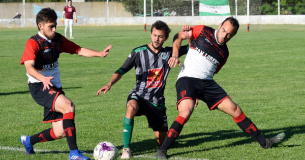 Fútbol local: San Lorenzo sacó ventaja en la primera final ante Kimberley