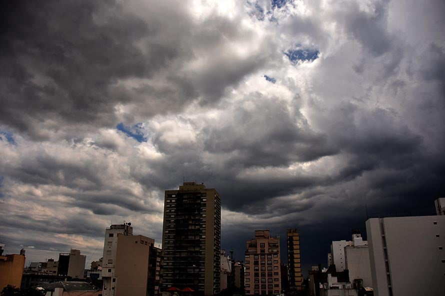 Rige un aviso a corto plazo por lluvias y tormentas en Mar del Plata