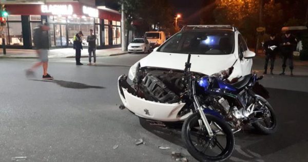 Un motociclista murió tras un fuerte choque en la avenida Juan B. Justo