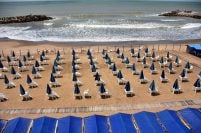 Proyectan obras para ampliar la playa pública en La Perla