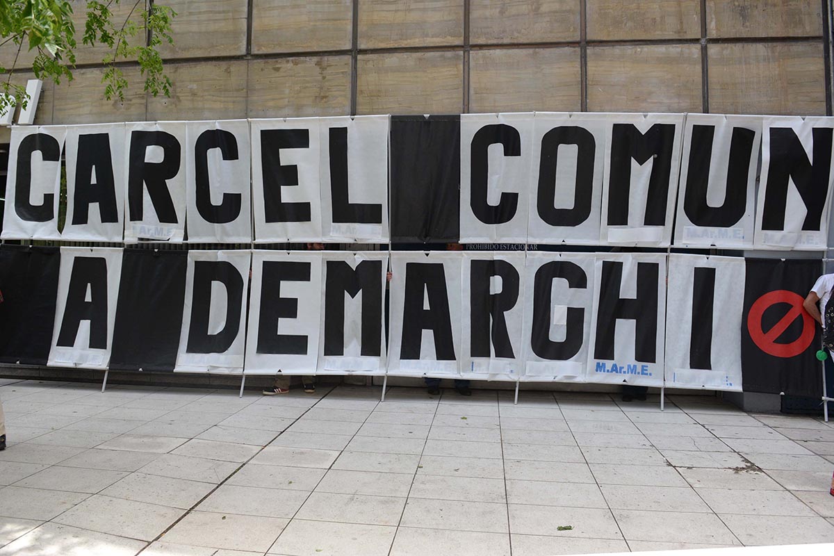 “Cárcel común a Demarchi”: el repudio a la domiciliaria en el Tribunal Federal