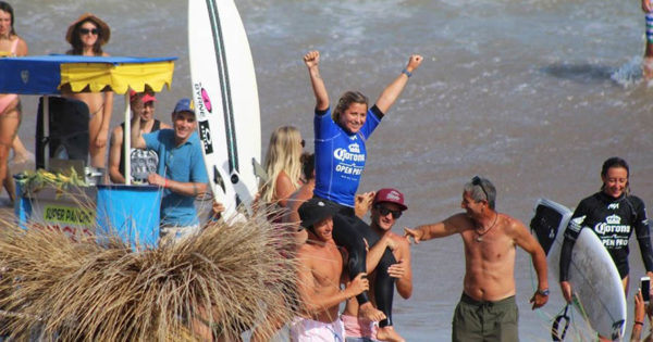 Surf: Ané y Usuna se quedaron con la primera fecha del Circuito Argentino