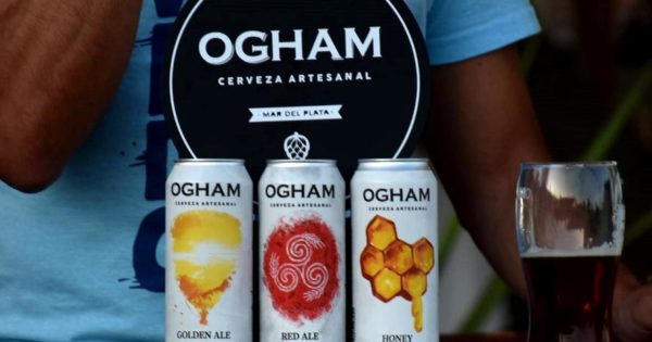 Con impronta artesanal, Cerveza Ogham lanza sus latas al mercado