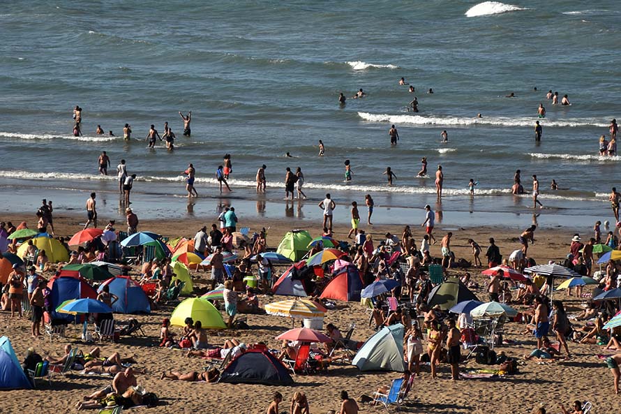 Sábado con calor y domingo con lluvia: el pronóstico en Mar del Plata