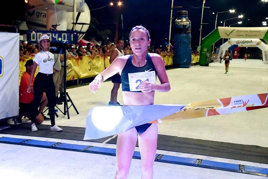 Florencia Borelli se impuso en los 10k de la Maratón Internacional de Reyes