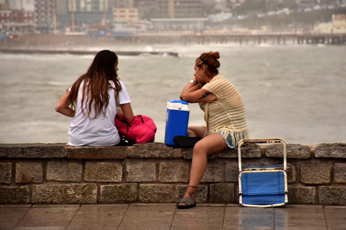 Anticipan tormentas aisladas para toda la semana en Mar del Plata