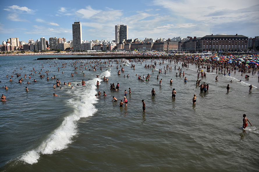 Febrero arrancó con calor y playas a pleno: cómo sigue el tiempo en Mar del Plata