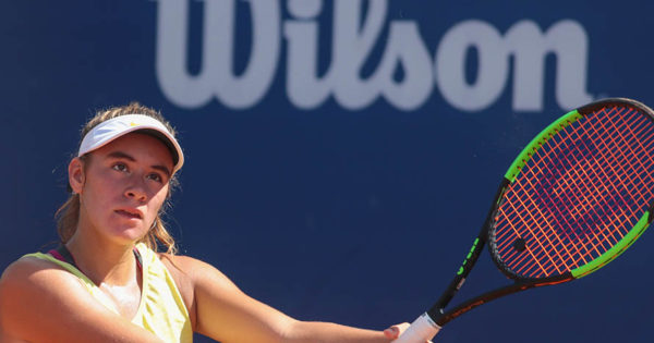 Solana Sierra, la tenista marplatense que se metió en el top 100 junior