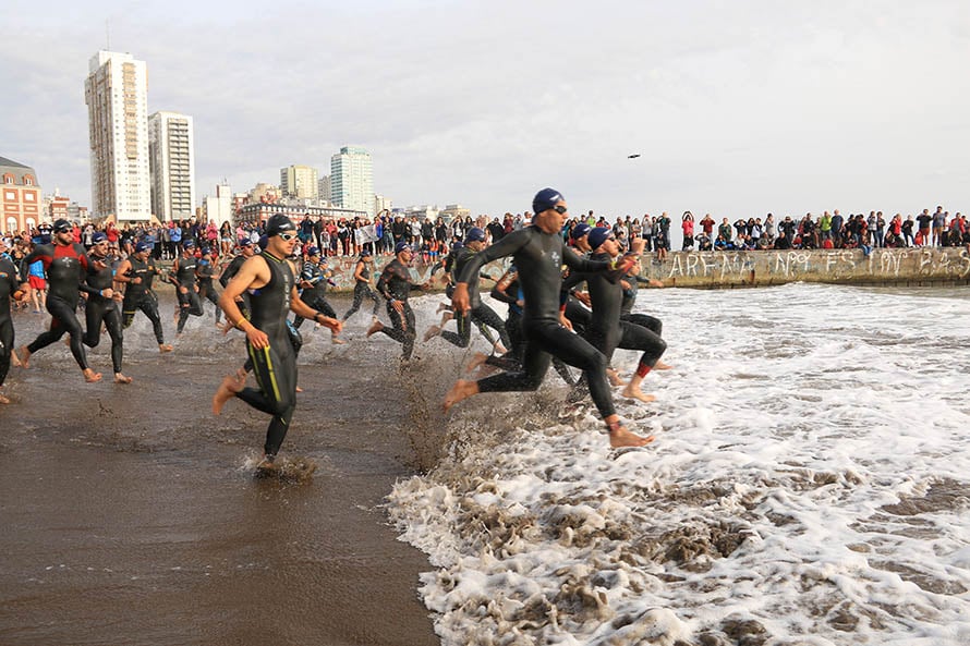 Postergan para el año que viene el “Half Triatlón” en Mar del Plata